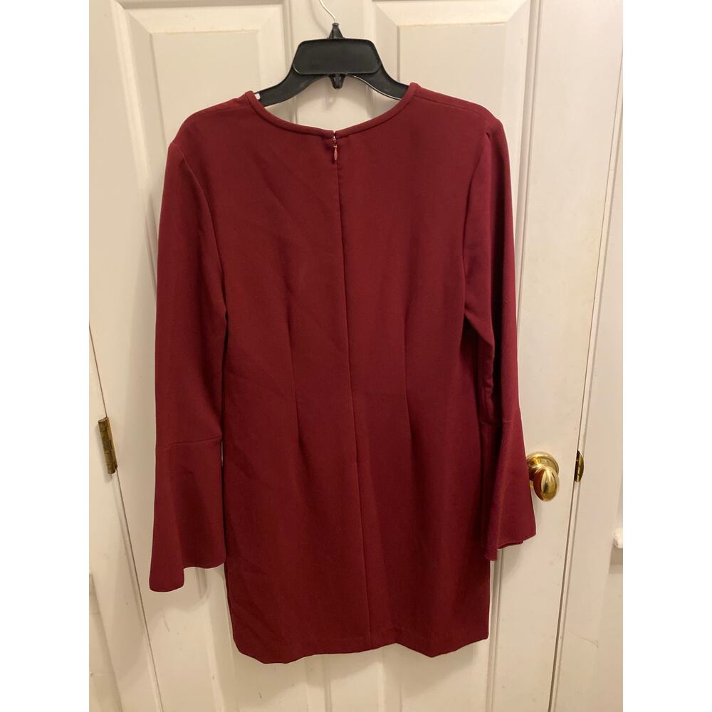 Rachel Zoe RTR Women's Size 8 Dark Purple Belle Sleeve Dress - Picture 6 of 10